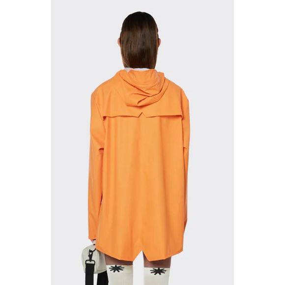 Rains Waterproof Jacket in Orange Size M - Picture 4 of 7